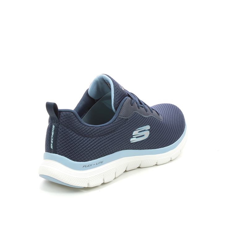 Skechers Flex Appeal 4.0 NVBL Navy Blue Womens trainers 149303