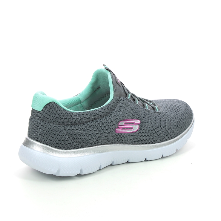 Skechers Summits 12980 CCGR Charcoal Green trainers
