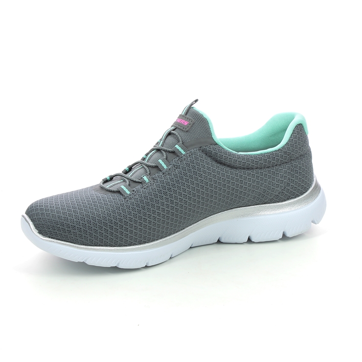 Skechers Summits 12980 CCGR Charcoal Green trainers