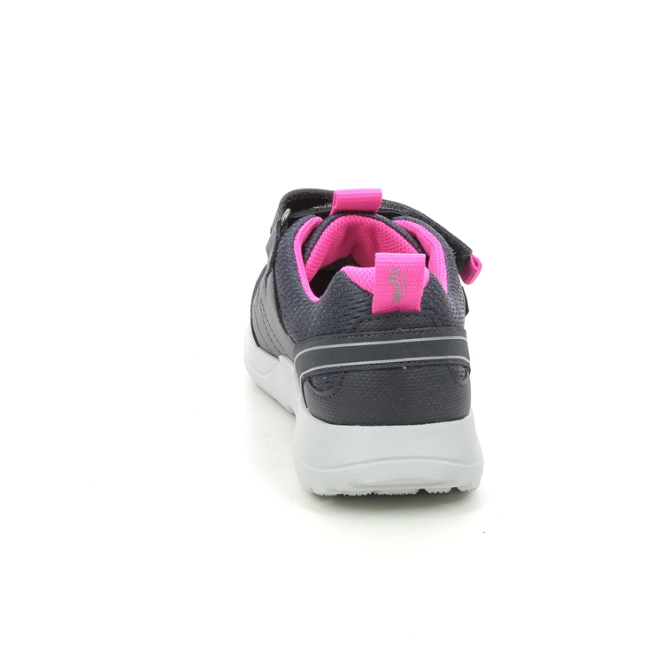 Superfit Rush Jnr G Gtx Navy Pink Kids girls trainers 1006219-8020