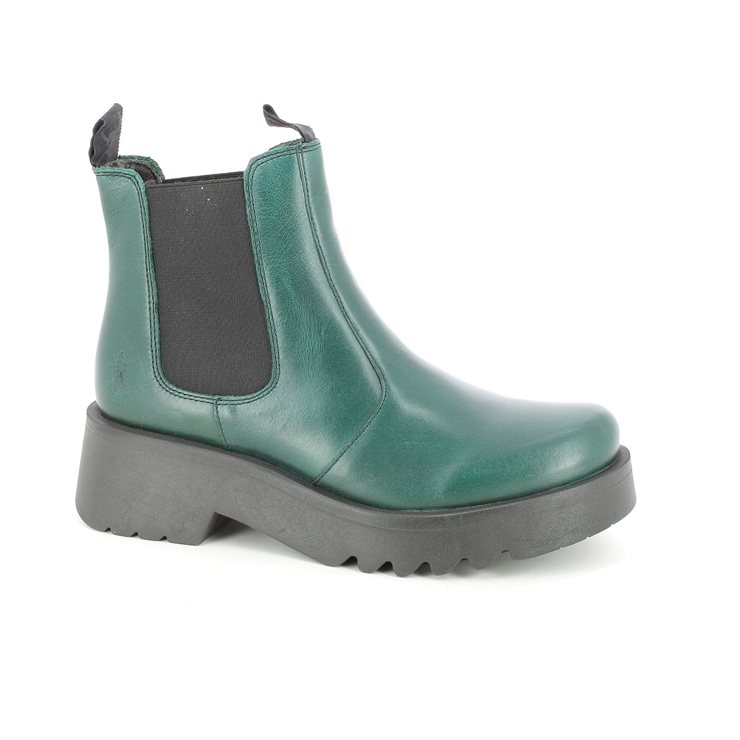 Fly London Medi Midland Green Womens Chelsea Boots P144789-003