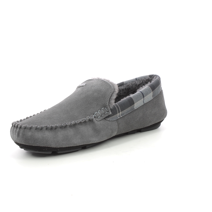 Barbour Monty Grey Mens Slippers MSL0001-GY12