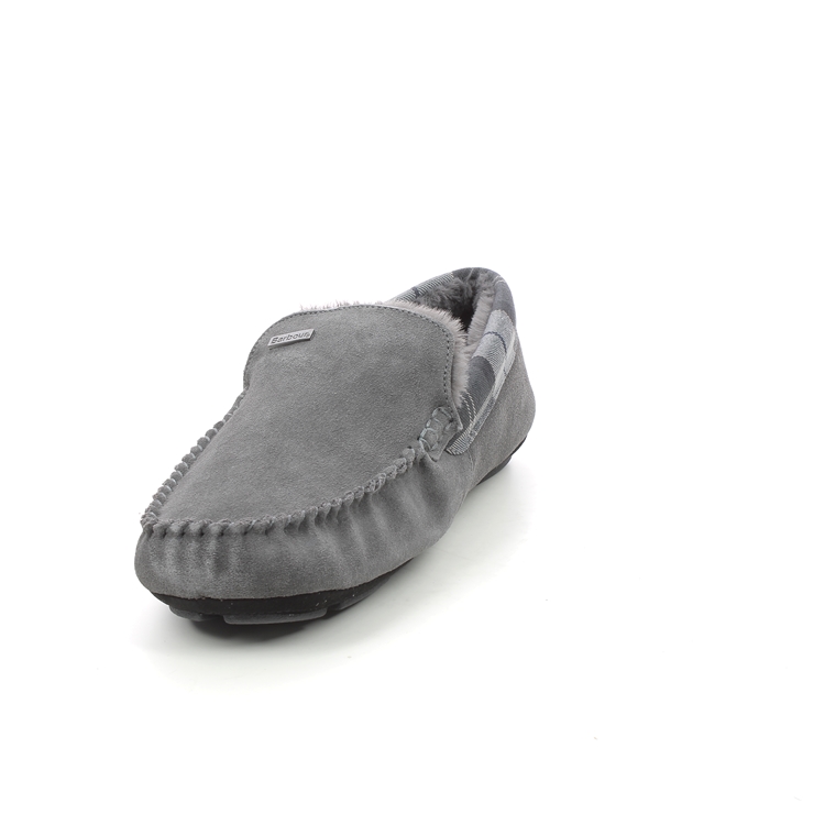 Barbour Monty Grey Mens Slippers MSL0001-GY12