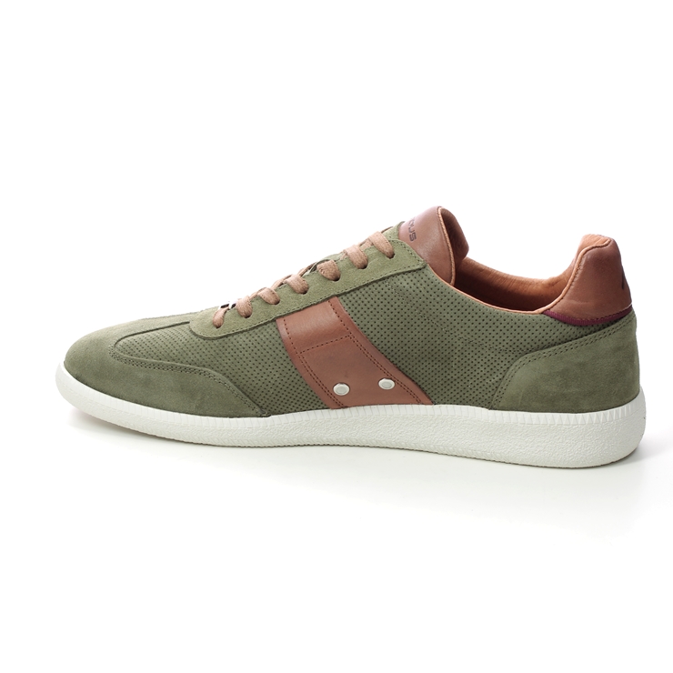 Ambitious Fay Khaki Suede Mens trainers 12096A-1757