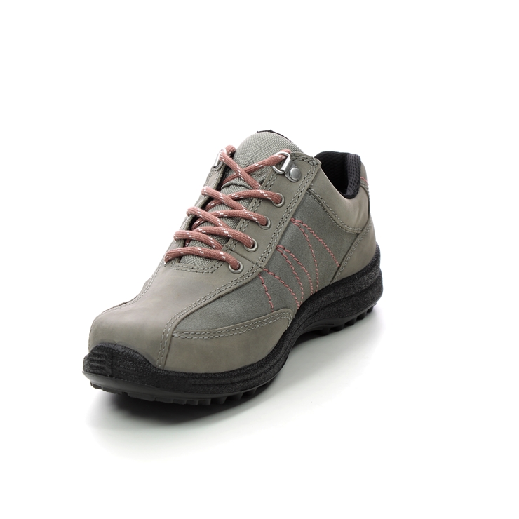 Hotter Mist Gtx Extra Wide 17619 00 Grey Leather Walking Shoes 0565