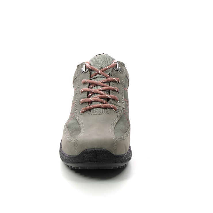 Hotter Mist Gtx Extra Wide 17619 00 Grey Leather Walking Shoes 1609