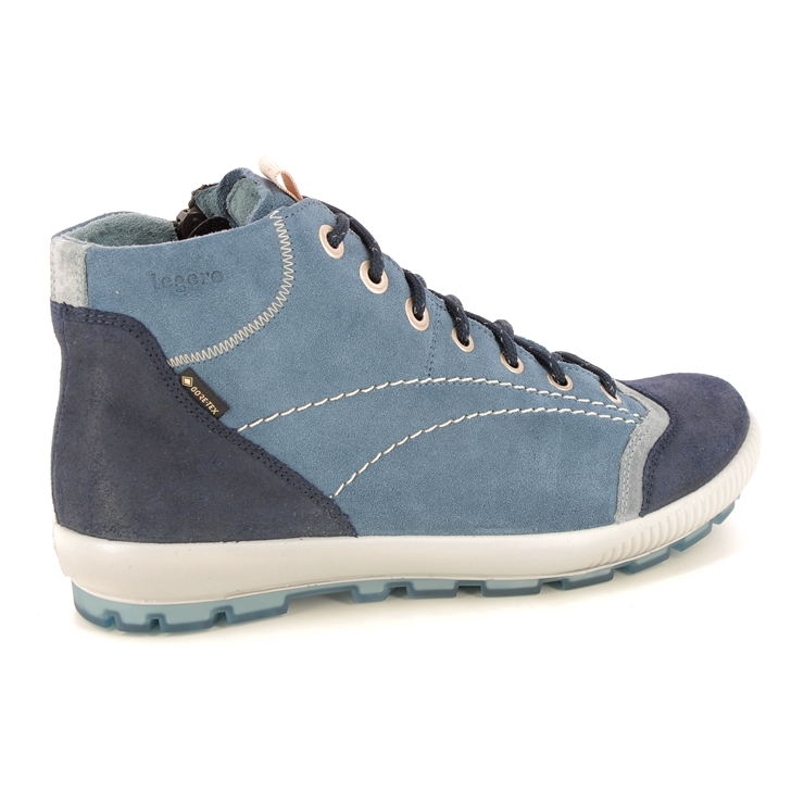 Legero Tanaro Gtx Trek Blue Suede Womens walking boots 2000123-8620