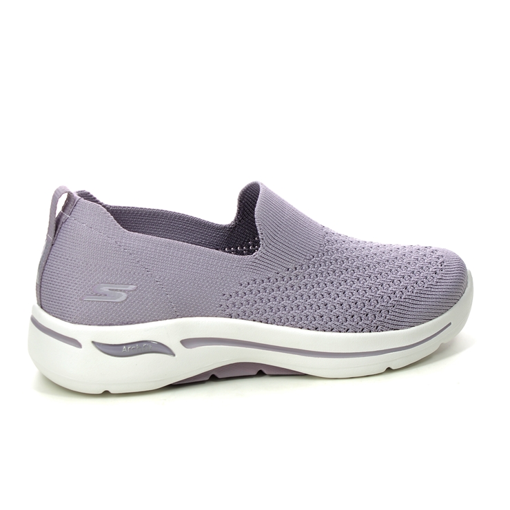 Skechers Arch Fit Go Walk Slip On MVE Mauve Womens trainers 124418