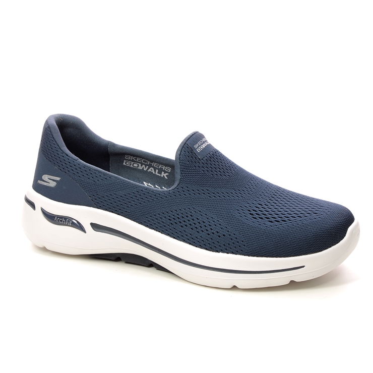 Skechers Arch Fit Go Walk Slip On NVY Navy Womens trainers 124483