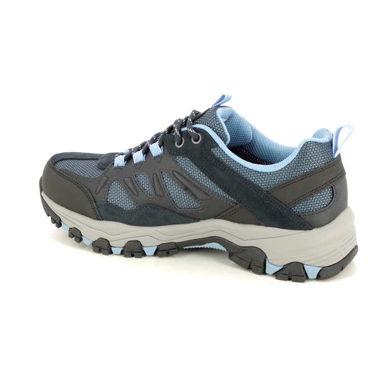 Skechers Selmen West Tex NVGY Navy Grey Womens Walking Shoes 167003