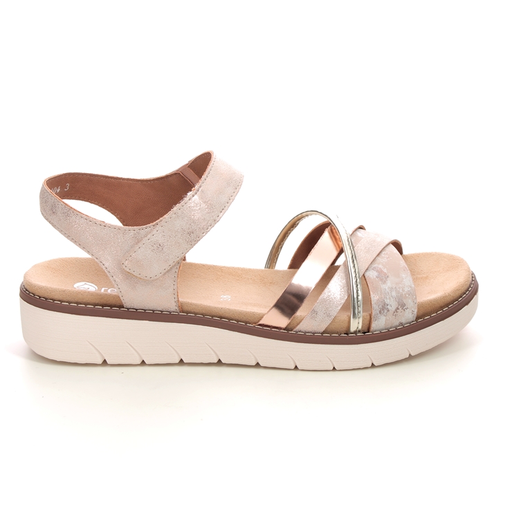 Remonte D2058-31 Marisa Rose Gold Womens Flat Sandals