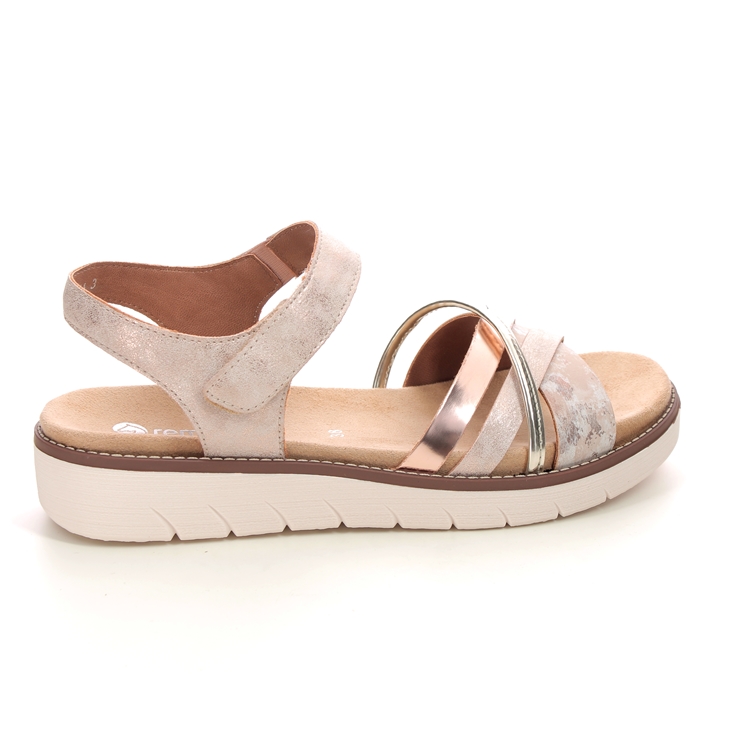 Remonte D2058-31 Marisa Rose Gold Womens Flat Sandals