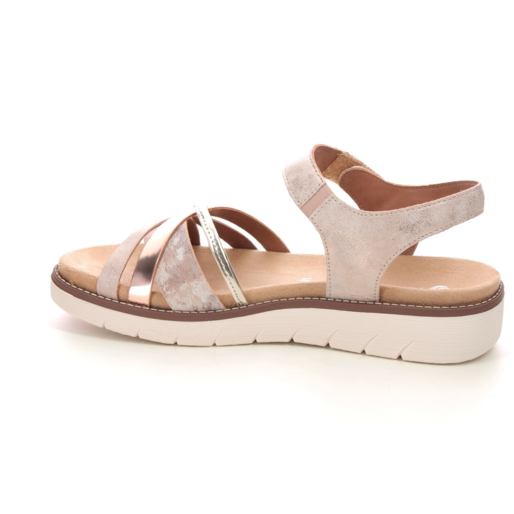 Remonte D2058-31 Marisa Rose Gold Womens Flat Sandals