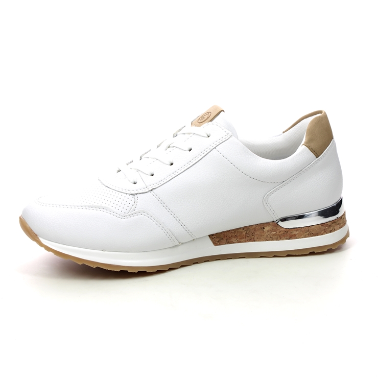 Remonte R2536-80 Vapocork WHITE LEATHER Womens trainers