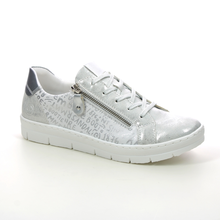 Remonte D5821-80 Ravenna 11 White Silver Womens lacing shoes