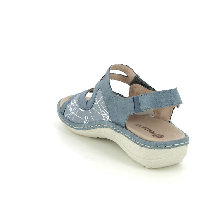 Remonte D7647-16 Sunny Blue Womens Comfortable Sandals