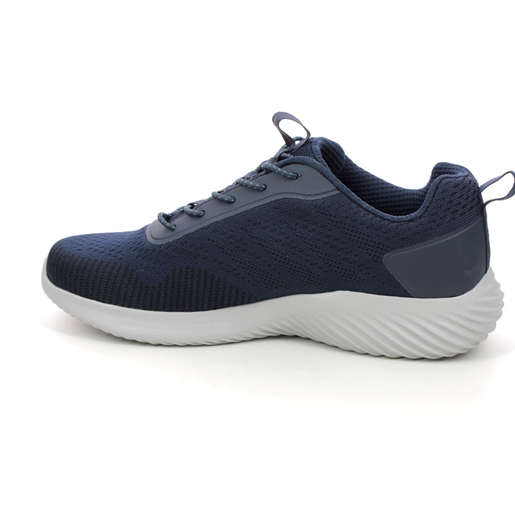 Skechers Bounder NVY Navy Mens trainers 232377