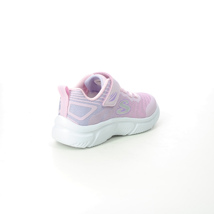 Skechers Go Run 650 Bungee PKLV Pink Lavender Kids girls trainers 302478L