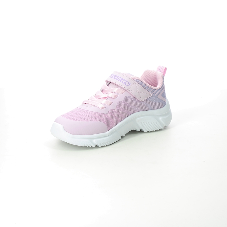 Skechers Go Run 650 Bungee PKLV Pink Lavender Kids girls trainers 302478L