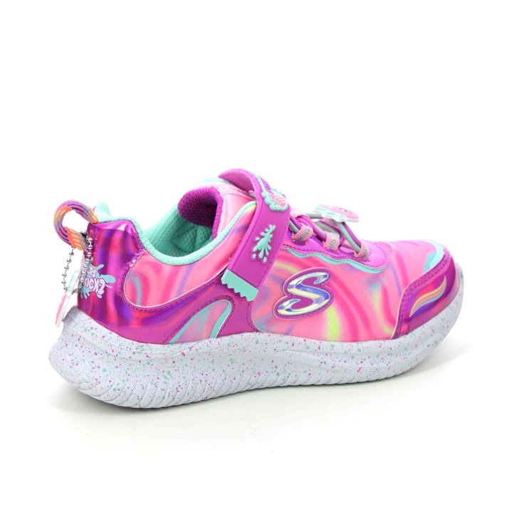 Skechers Jumpsters Sweet PKMT Pink Kids girls trainers 302215L