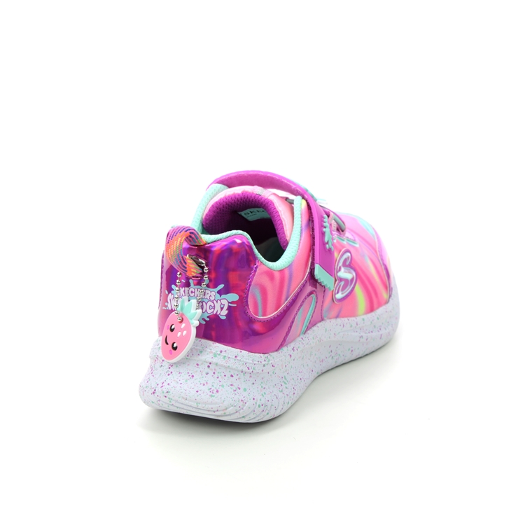 Skechers Jumpsters Sweet PKMT Pink Kids girls trainers 302215L