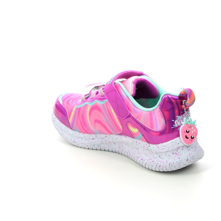 Skechers Jumpsters Sweet PKMT Pink Kids girls trainers 302215L