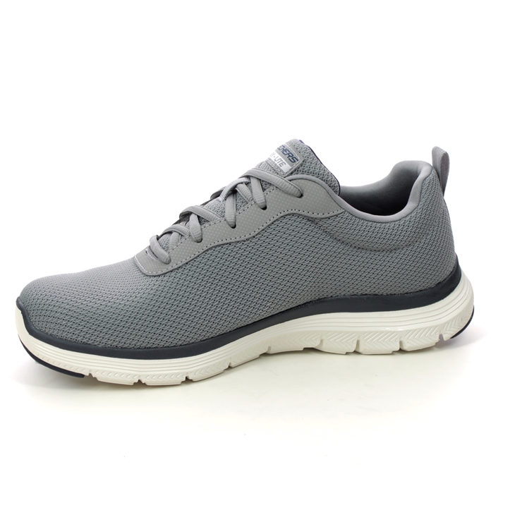 Skechers Flex Advant 4.0 GYNV Grey Navy Mens trainers 232229