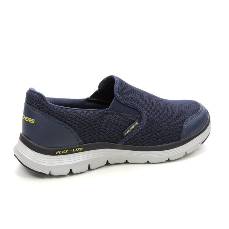 Skechers Flex Advant Slip On Tuscan NVY Navy Mens trainers 232230