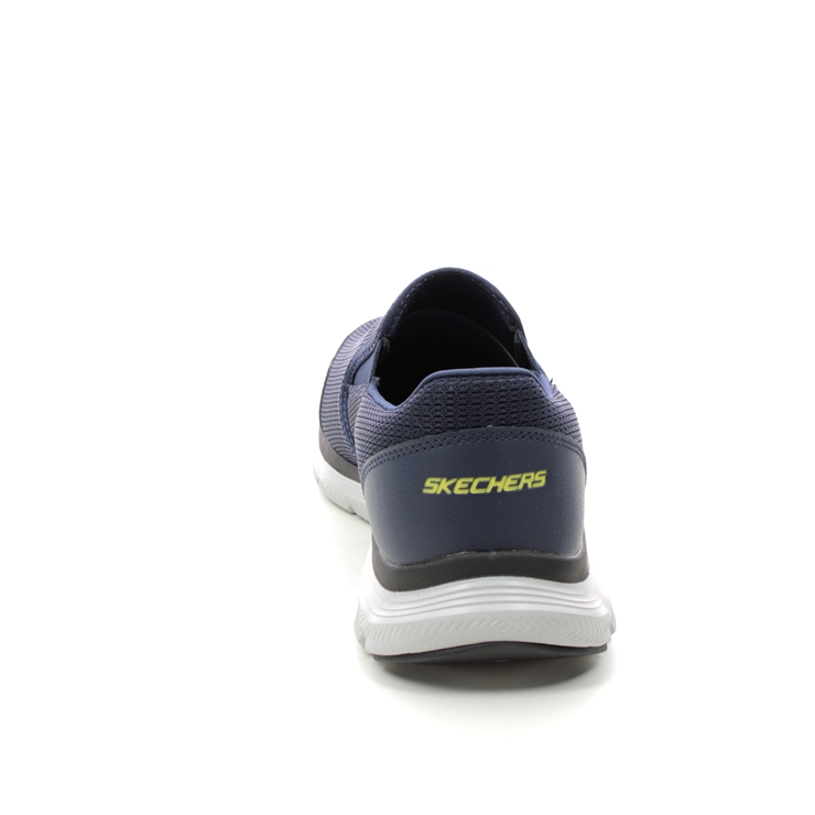 Skechers Flex Advant Slip On Tuscan NVY Navy Mens trainers 232230