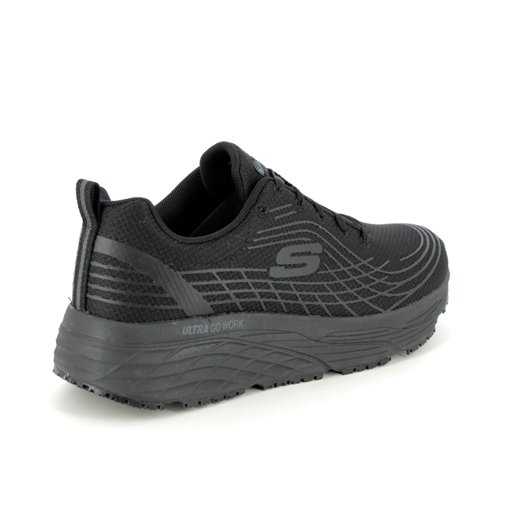 Skechers Work Max Cushioning Elite Slip Resistant BLK Black Womens ...