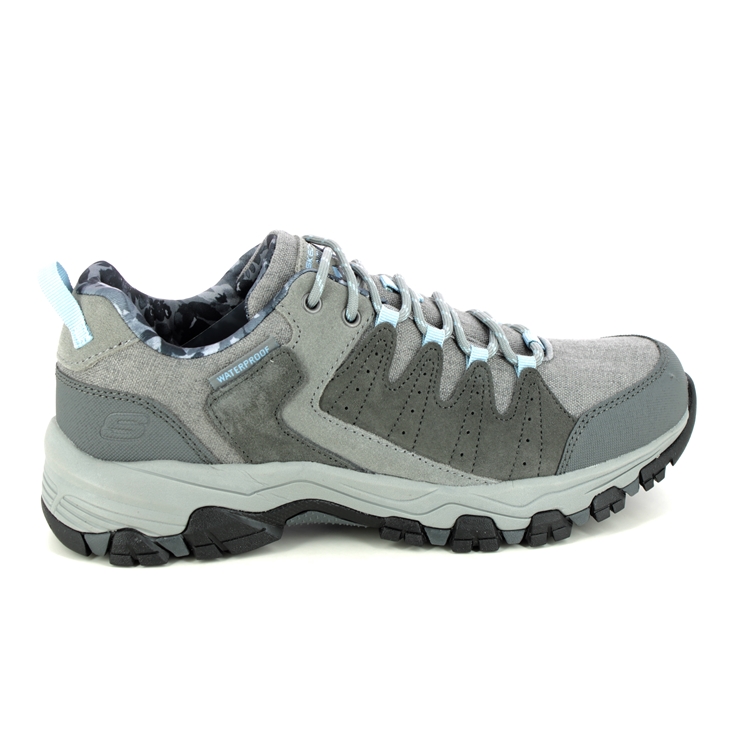 Skechers Selmen Lo Tex GRY Grey Womens Walking Shoes 158505