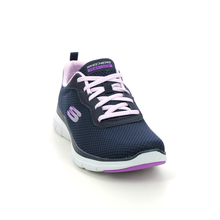 Skechers Flex Appeal 4.0 149303 NVLV Navy Lavender trainers