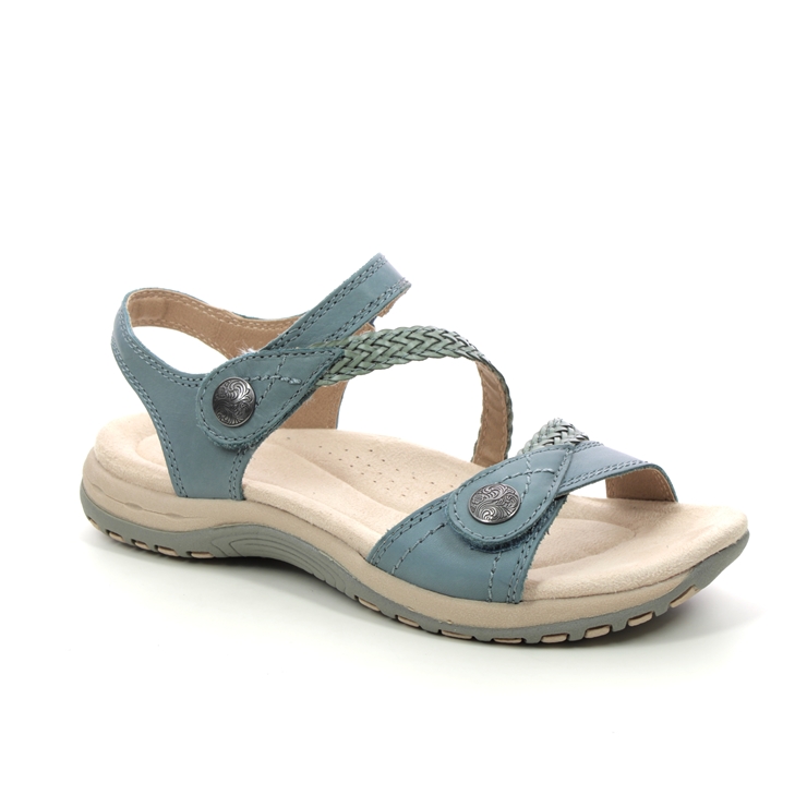 Earth Spirit Malibu 40561-73 BLUE LEATHER Comfortable Sandals