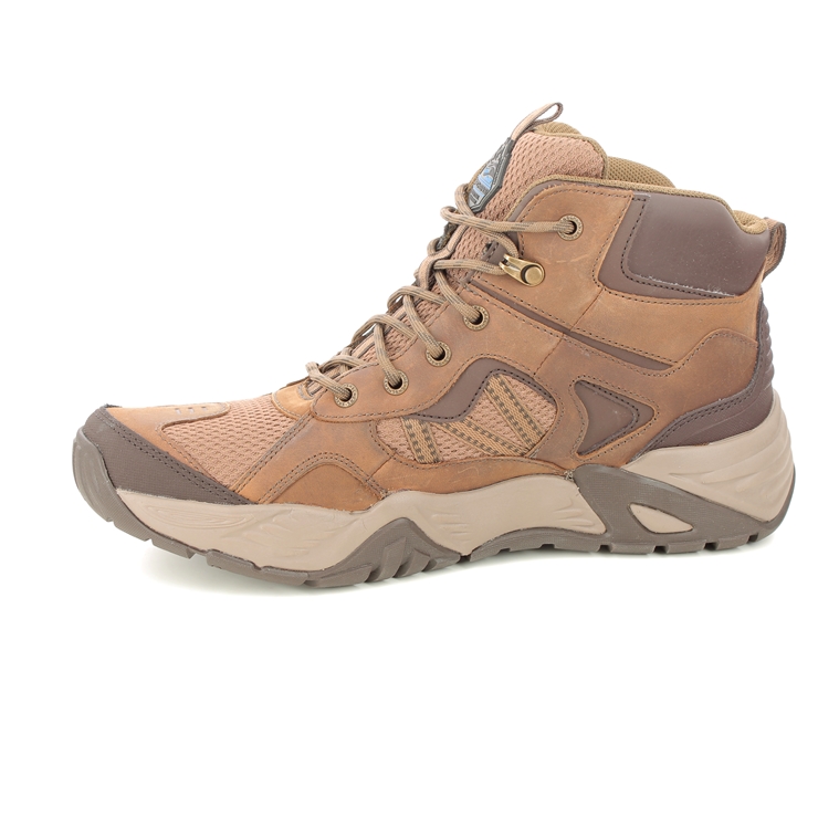 Skechers Arch Fit Recon DSRT Desert Leather Mens Outdoor Walking Boots ...