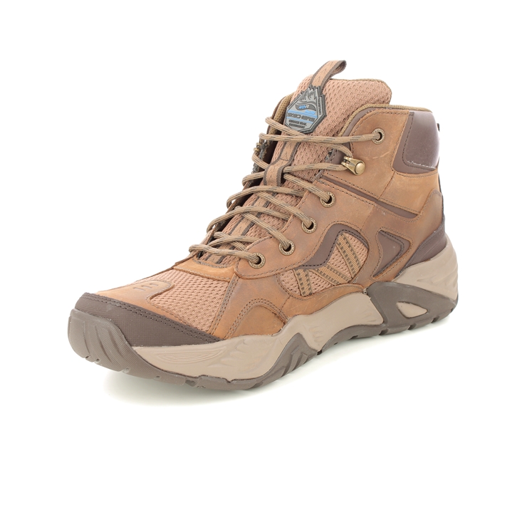 Skechers Arch Fit Recon DSRT Desert Leather Mens Outdoor Walking Boots ...