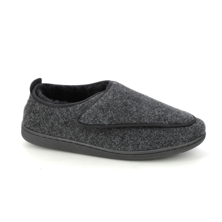 Clarks mens sale velcro slippers