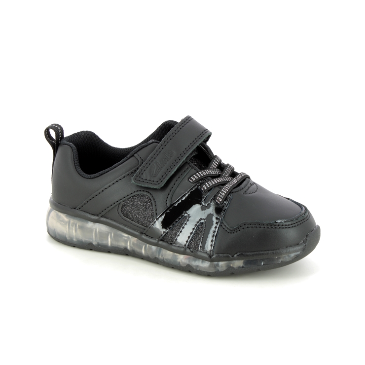 Clarks childrens clearance black shoes