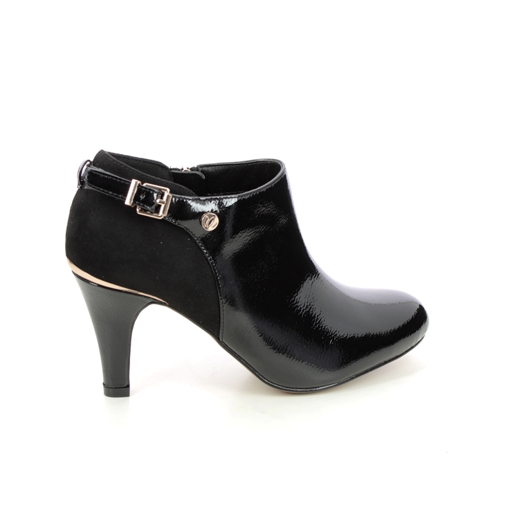 Lotus Ramona Nola Ldb Black patent Womens shoe-boots