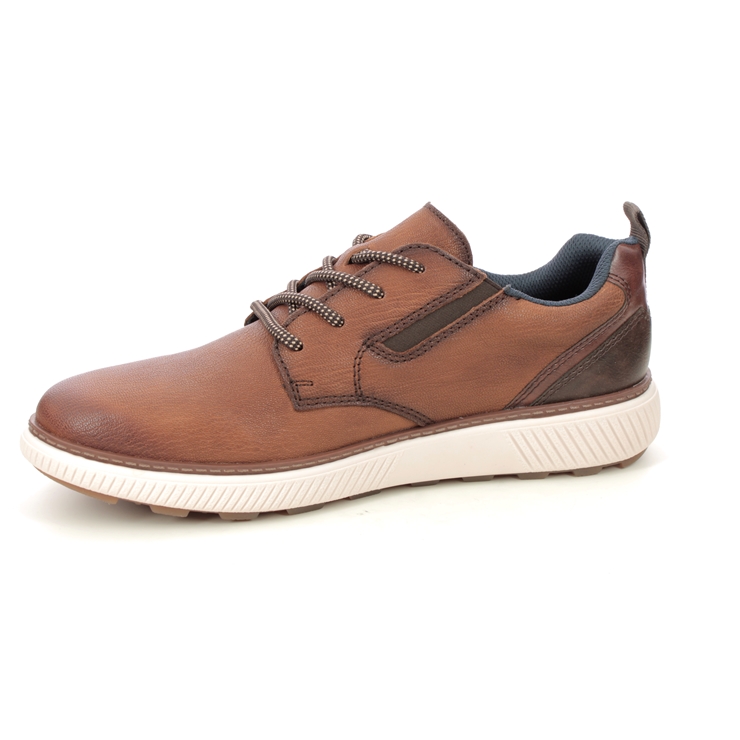 Rieker B3301-22 Tan Leather Mens comfort shoes