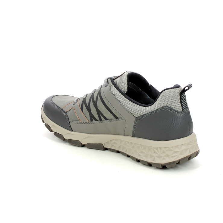 Rieker B6711-40 Grey Mens Walking Shoes