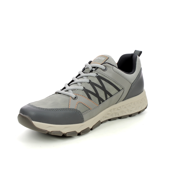 Rieker B6711-40 Grey Mens Walking Shoes