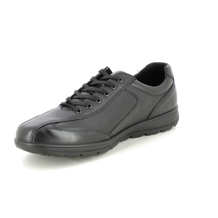 IMAC Relay Lace Black leather Mens comfort shoes 1780-2290011