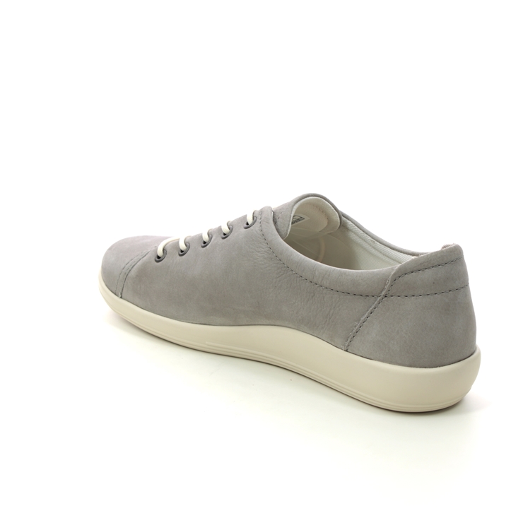 ECCO Soft 2.0 Light taupe Womens lacing shoes 206503-02375