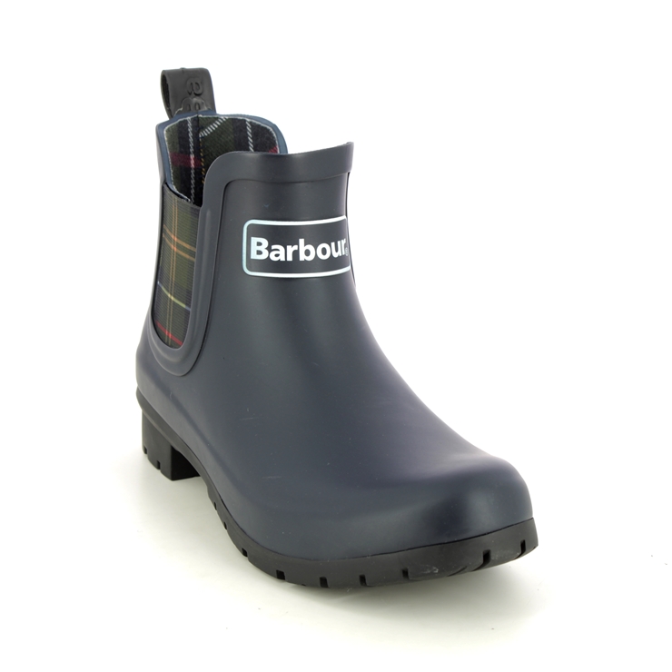 Barbour Kingham Wellie Navy Womens Chelsea Boots LRF0088-NY11