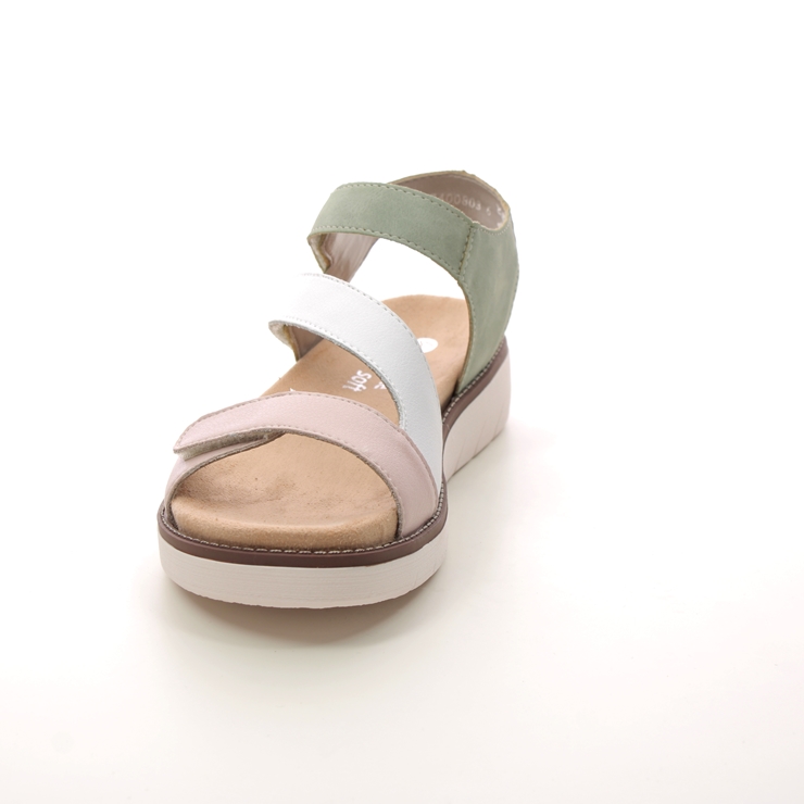 Remonte D2050-52 Marigo White Mint Womens Comfortable Sandals