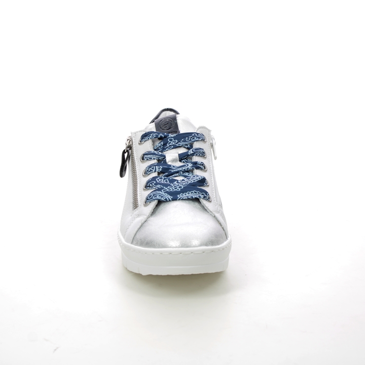 Remonte D5825-80 Ravenna 11 White Navy Womens trainers