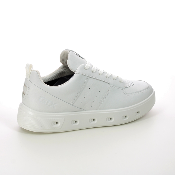 ECCO Street 720 Gtx WHITE LEATHER Womens trainers 209713-01007