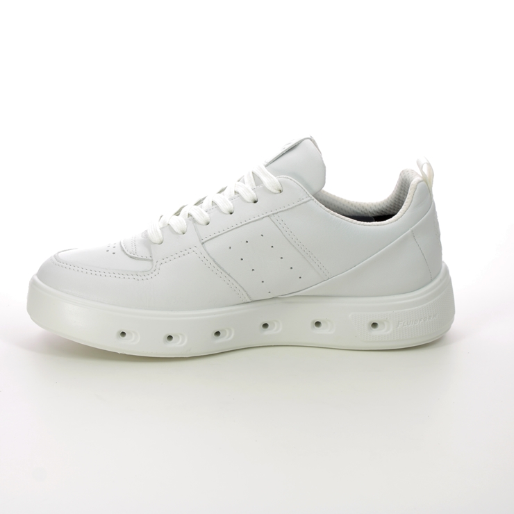 ECCO Street 720 Gtx WHITE LEATHER Womens trainers 209713-01007