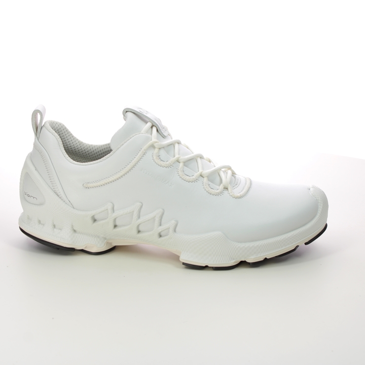 Ecco ladies hot sale white trainers