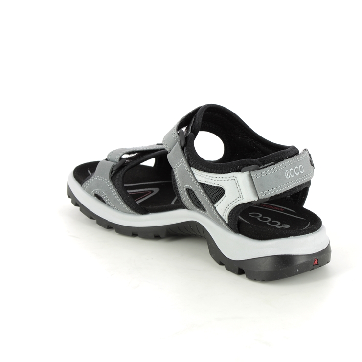 Ecco Offroad Lady Grey Nubuck Womens Walking Sandals